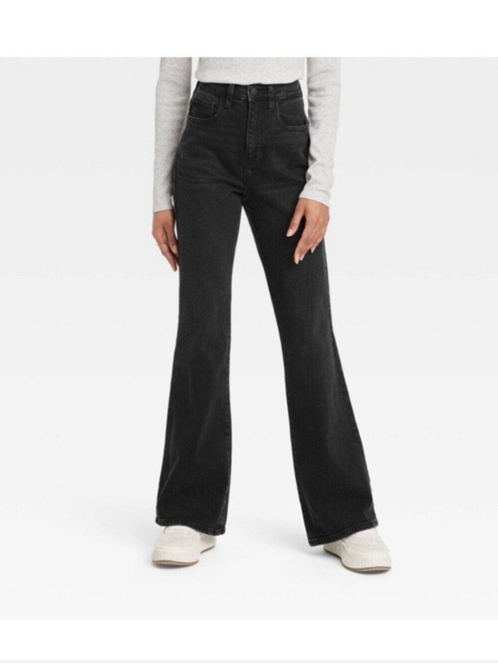 Universal Thread Black High Rise Flare Jeans